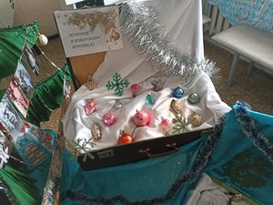 Выставка "История в новогодних игрушках"